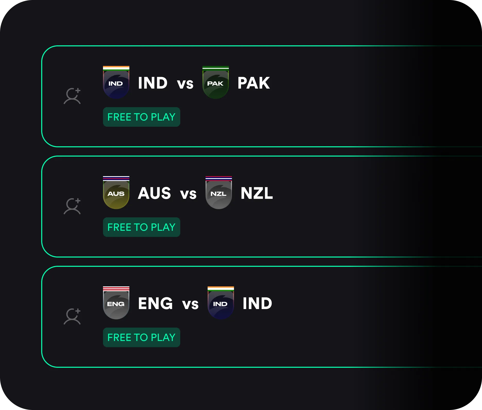 Select the match
